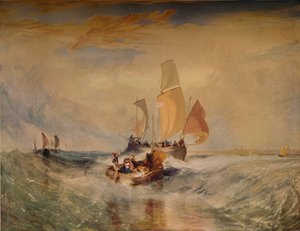 Now for the Painter Rope Passengers Going on Board