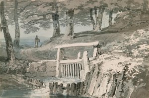 Sluice Gate, Netley Abbey, Hampshire by Joseph Mallord William Turner