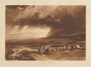 Solway Moss, Liber Studiorum, Part XI, Plate 52 by Joseph Mallord William Turner