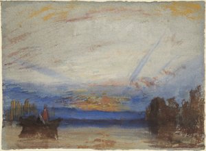 Sunset by Joseph Mallord William Turner