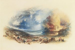 The Field of Waterloo Seen from Hougoumont