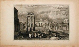 The Roman Forum by Joseph Mallord William Turner