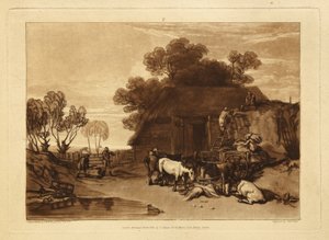 The Straw Yard by Joseph Mallord William Turner