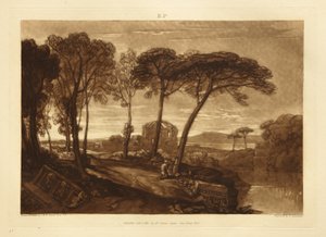 The Temple of Minerva Medica by Joseph Mallord William Turner
