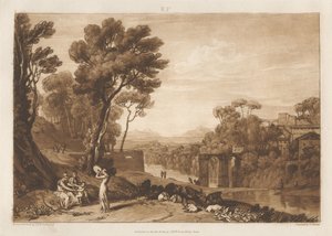 The Woman and Tambourine by Joseph Mallord William Turner