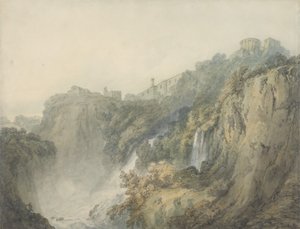 Tivoli with the Temple of the Sibyl and the Cascades