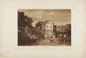 Water Mill by Joseph Mallord William Turner