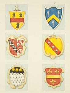 Coats of Arms on Monuments in St Mary Redcliffe by Joseph Manning