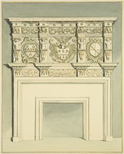Old chimneypiece from the Orphan Asylum, Hook