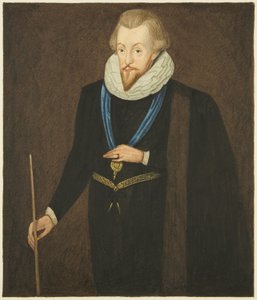 Portrait in the Council House of Robert Cecil, Earl of Salisbury by Joseph Manning