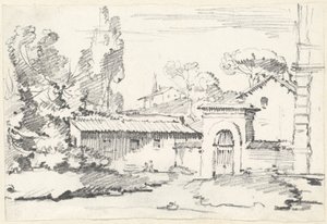 Entrance to the Gardens of the Villa Giulia