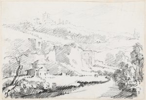 Landscape in the Alban Hills