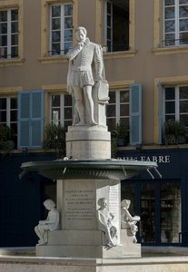 Adam of Craponne (sculpture 19th century)