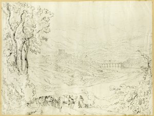 Town and Castle of Hay by Joseph Murray Ince