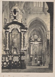 Architecture of the Middle Ages: St. Andre, Antwerp by Joseph Nash