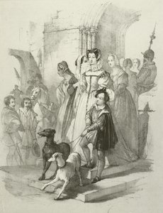Mary of Scotland by Joseph Nash
