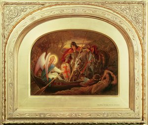 How an Angel Rowed Sir Galahad Across Dern Mere