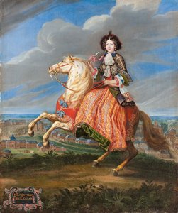 Equestrian Portrait of Françoise Madeleine Claude de Saint-Géran