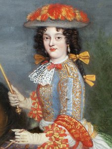 Parrocel - Marie Anne Mancini - Skokloster Castle (cropped-edited) by Joseph Parrocel