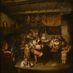Eccles Wakes: Ale-House Interior