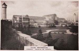 View of the Crystal Palace in London