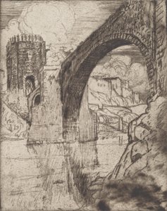Arch of Bridge of Alcantara