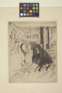 Bridge Of Alcantara by Joseph Pennell