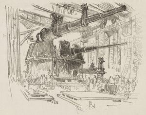 English War Work: Fitting Guns in Turrets