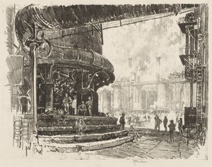 English War Work: Making Pig Iron, The Base of the Blast Furnaces