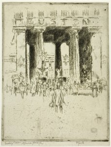 Euston by Joseph Pennell