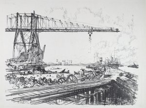 French Canal and American Cranes