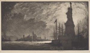 Hail America by Joseph Pennell