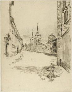 Its Streets are Wide and Silent by Joseph Pennell