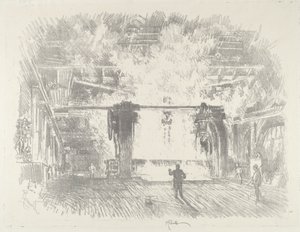 Making Armour-Plate by Joseph Pennell