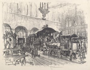 Making War Locomotives, 1917