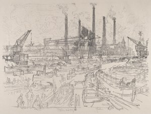 Power-House, Berlin by Joseph Pennell
