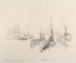 Submarines in Port