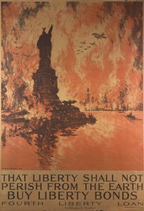 That Liberty Shall Not Perish From The Earth, Buy Liberty Bonds, First World War poster