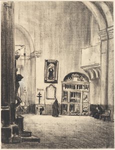 The Baptismal Font of Cervantes, Santa Maria la Mayor, Alcalá