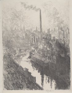 The Great Chimney, the Motor Park, 1916