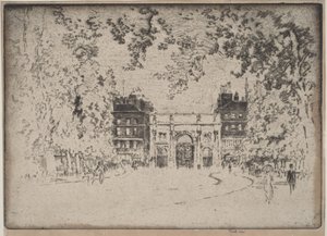 The Marble Arch by Joseph Pennell