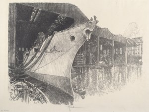 The Prow by Joseph Pennell