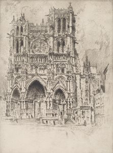 The West Front, Amiens, 1907