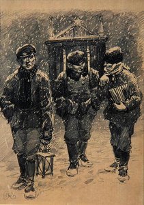 Carol Singers by Joseph Rapacki