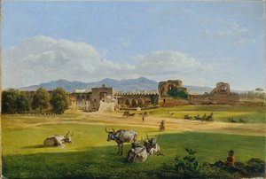 The Porta San Giovanni Towards Frascati