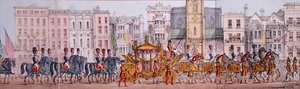 Panoramic Representation of Queen Victoria