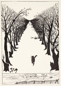 The Cat that Walked by Himself, illustration from 
