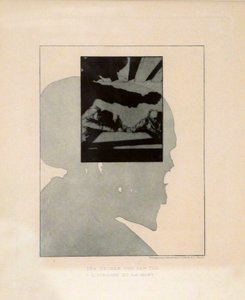 The Drunkard and Death, from the series A Modern Dance of Death by Joseph Sattler