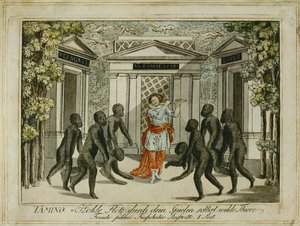 Tamino Tames the Animals with the Magic Flute by Joseph Schaffer