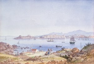 Corfu from the Island of Vidho